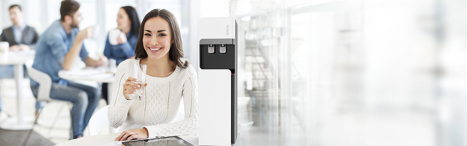 Ahorra tiempo, espacio y dinero. Bebe el agua que tú quieres